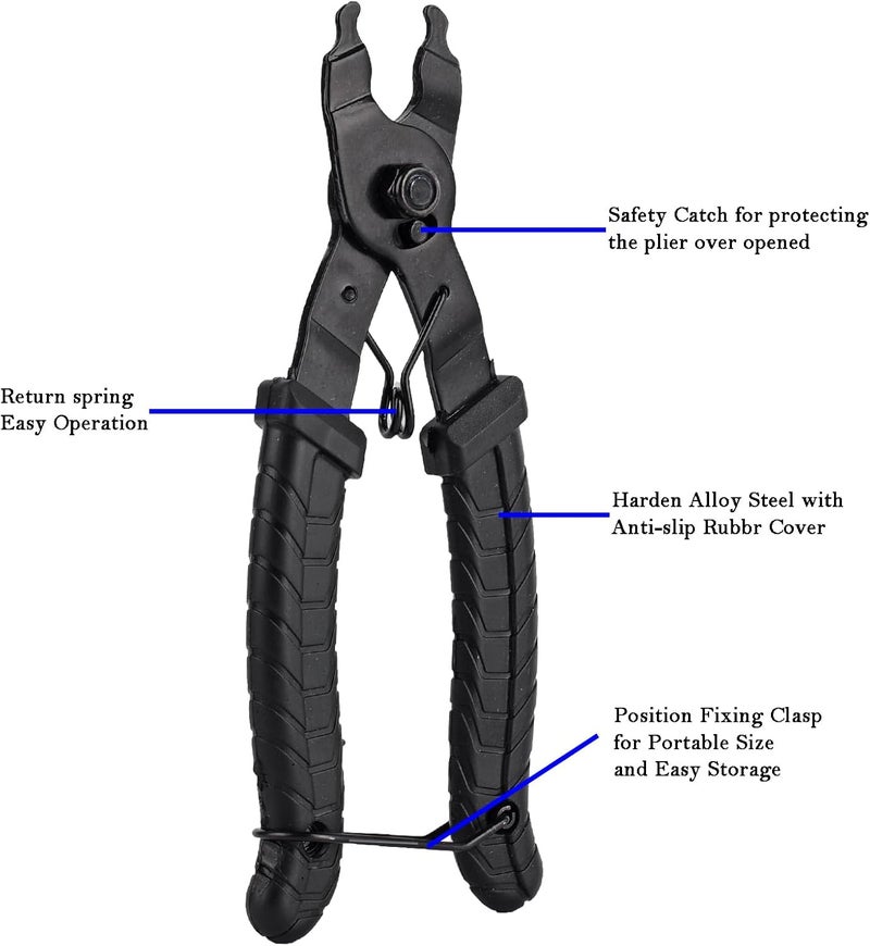 COTOUXKER Bike Link Pliers, Bicycle Chain Tool for Bike Chain Link Quick Removal Repair - Image 4